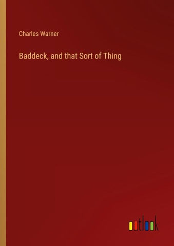 Baddeck, and that Sort of Thing
