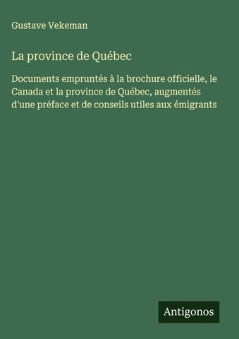 La province de Québec