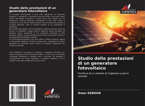 Studio delle prestazioni di un generatore fotovoltaico