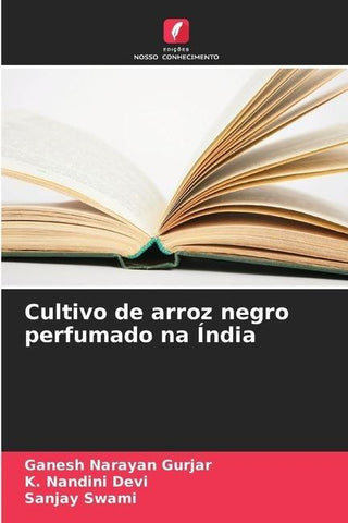 Cultivo de arroz negro perfumado na Índia