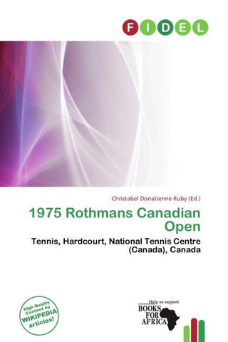 1975 Rothmans Canadian Open