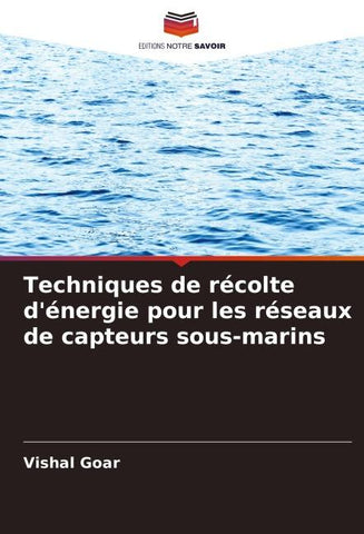 Techniques de récolte d'énergie pour les réseaux de capteurs sous-marins
