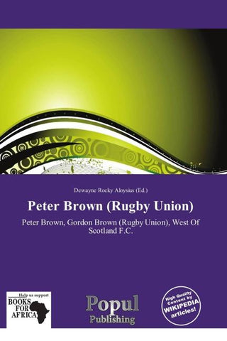Peter Brown (Rugby Union)