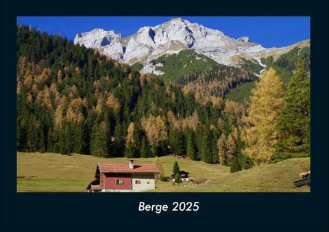 Berge 2025 Fotokalender DIN A4