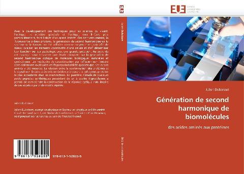 Génération de second harmonique de biomolécules
