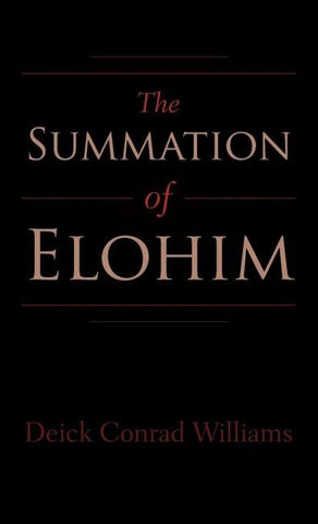 The Summation of Elohim