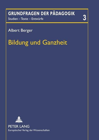 Bildung und Ganzheit