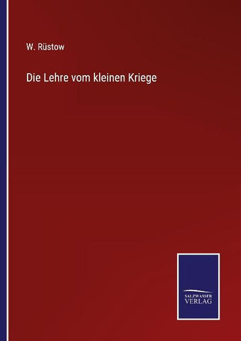 Die Lehre vom kleinen Kriege