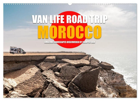 Van Life Road Trip Morocco (Wall Calendar 2026 DIN A2 landscape), CALVENDO 12 Month Wall Calendar