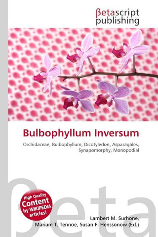 Bulbophyllum Inversum