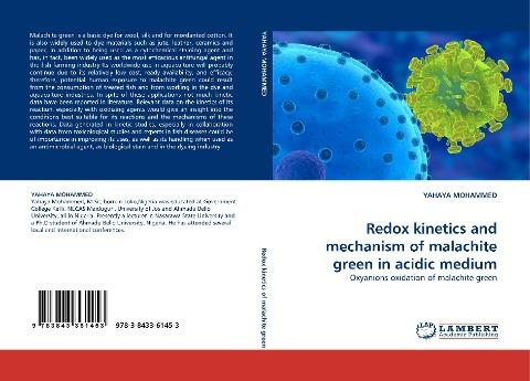 Redox kinetics and mechanism of malachite green in acidic medium