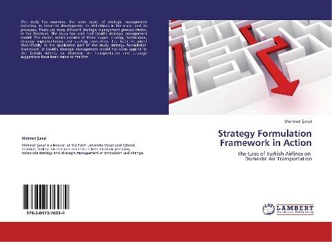 Strategy Formulation Framework in Action