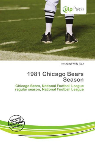 1981 Chicago Bears Season