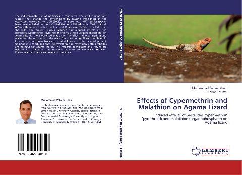 Effects of Cypermethrin and Malathion on Agama Lizard