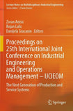 Proceedings on 25th International Joint Conference on Industrial Engineering and Operations Management – IJCIEOM