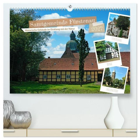 Samtgemeinde Fürstenau (hochwertiger Premium Wandkalender 2027 DIN A2 quer), Kunstdruck in Hochglanz