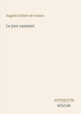 Le jour naissant