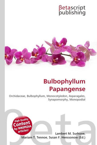 Bulbophyllum Papangense