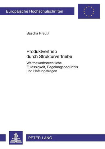 Produktvertrieb durch Strukturvertriebe