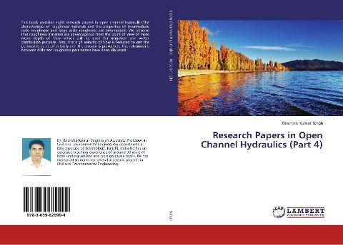 Research Papers in Open Channel Hydraulics (Part 4)