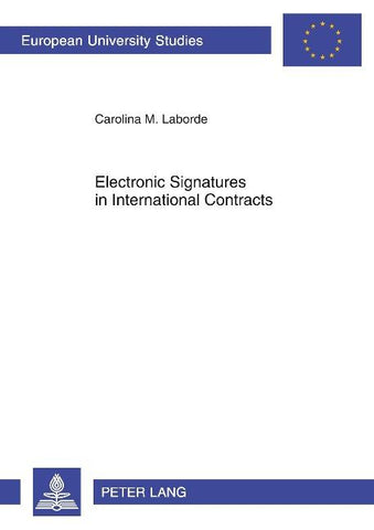 Electronic Signatures in International Contracts