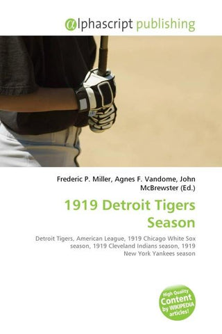 1919 Detroit Tigers Season