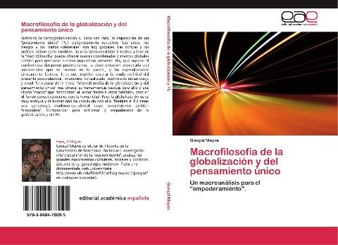 Macrofilosofía de la globalización y del pensamiento único