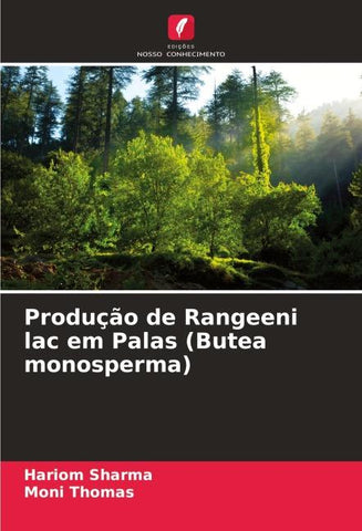Produção de Rangeeni lac em Palas (Butea monosperma)
