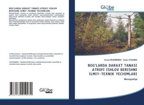 BOG'LARDA DARAXT TANASI ATROFI ISHLOV BERISHNI ILMIY-TEXNIK YECHIMLARI