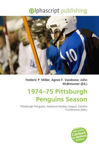 1974-75 Pittsburgh Penguins Season