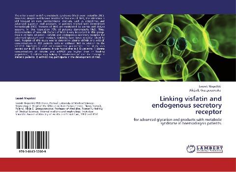 Linking visfatin and endogenous secretory receptor