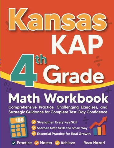 Kansas KAP Grade 4 Math Workbook