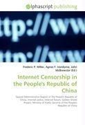 Internet Censorship in the People's Republic of China