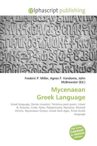 Mycenaean Greek Language