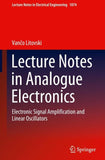 Lecture Notes in Analogue Electronics