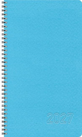 Taschenkalender Wochentimer Small Blau 2027
