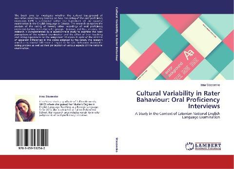 Cultural Variability in Rater Bahaviour: Oral Proficiency Interviews
