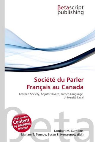 Société du Parler Français au Canada