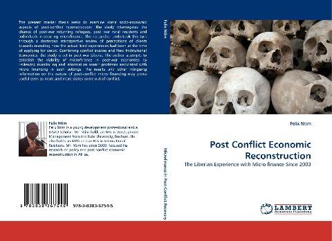Post Conflict Economic Reconstruction