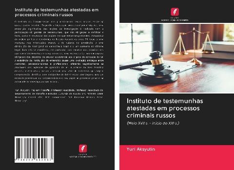 Instituto de testemunhas atestadas em processos criminais russos