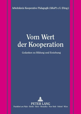 Vom Wert der Kooperation
