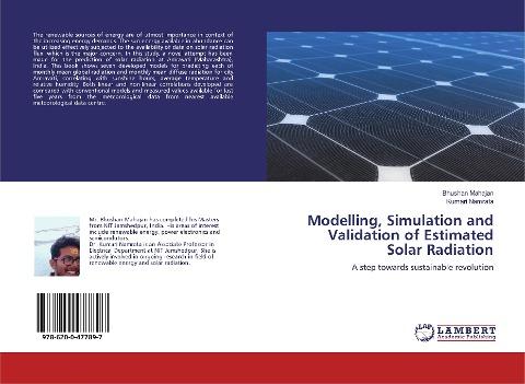 Modelling, Simulation and Validation of Estimated Solar Radiation