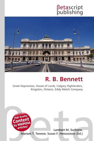 R. B. Bennett