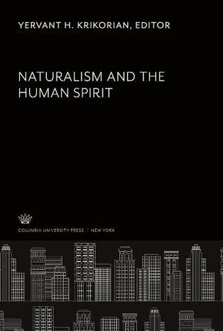 Naturalism and the Human Spirit