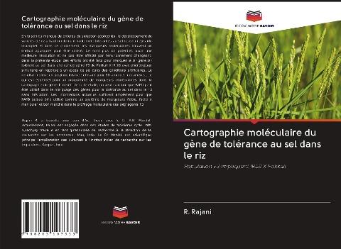Cartographie moléculaire du gène de tolérance au sel dans le riz