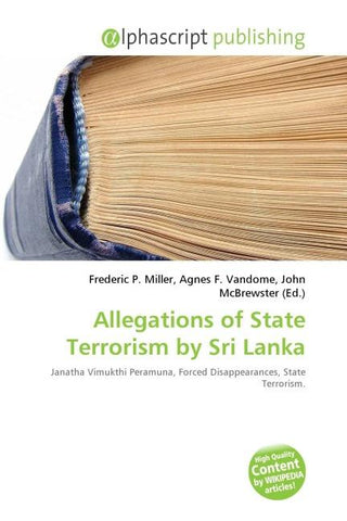 Allegations of State Terrorism by Sri Lanka