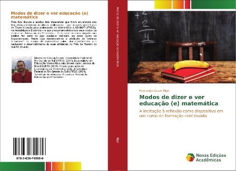 Modos de dizer e ver educação (e) matemática