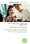 Master of Finance