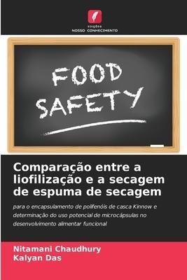 Comparação entre a liofilização e a secagem de espuma de secagem