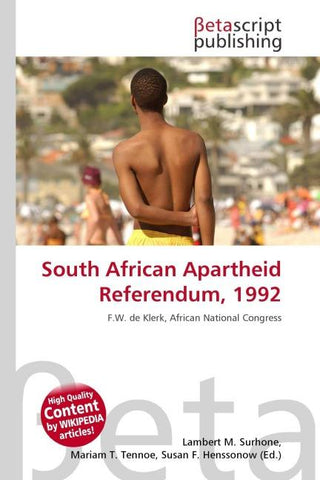 South African Apartheid Referendum, 1992
